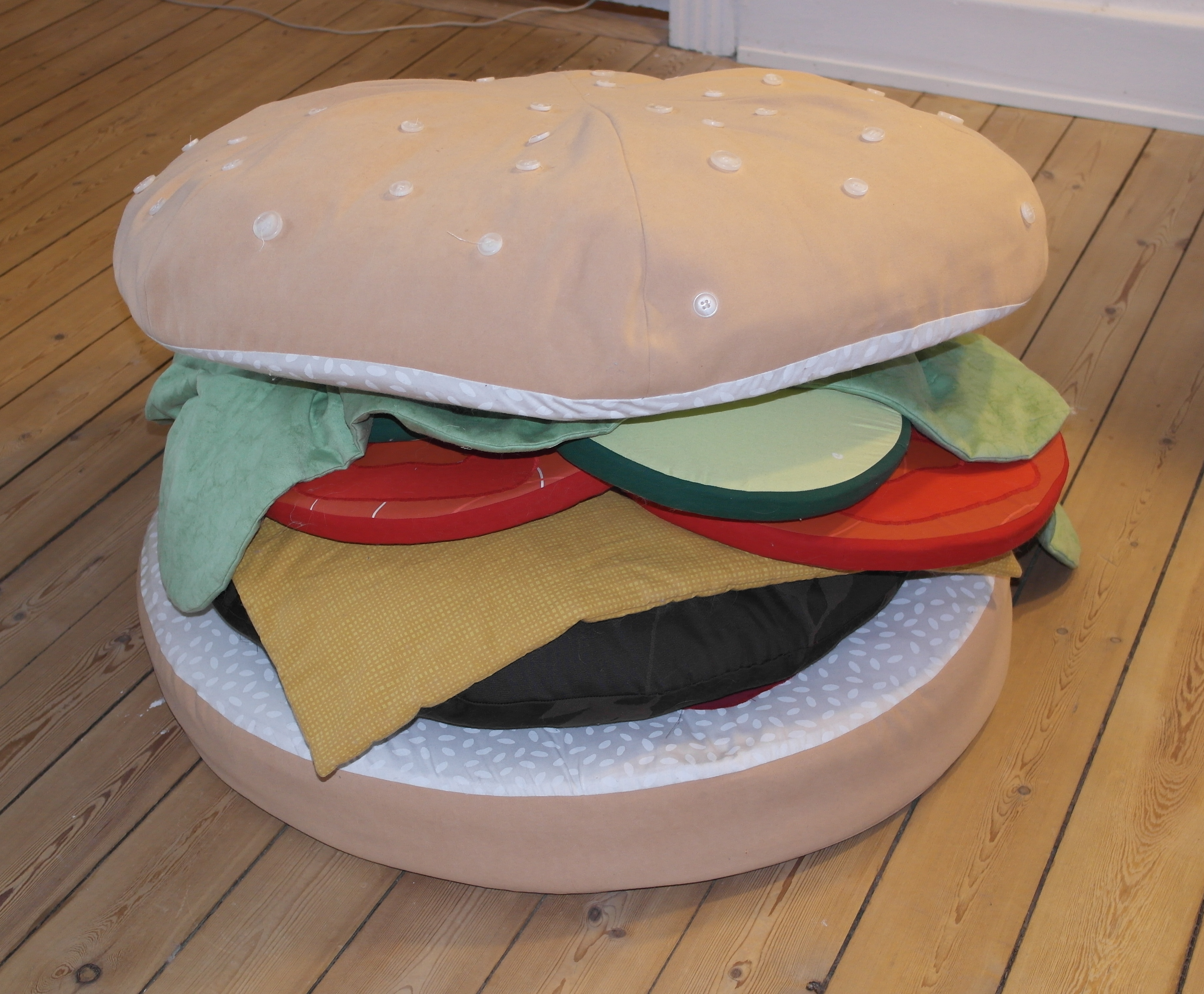 Super size burger