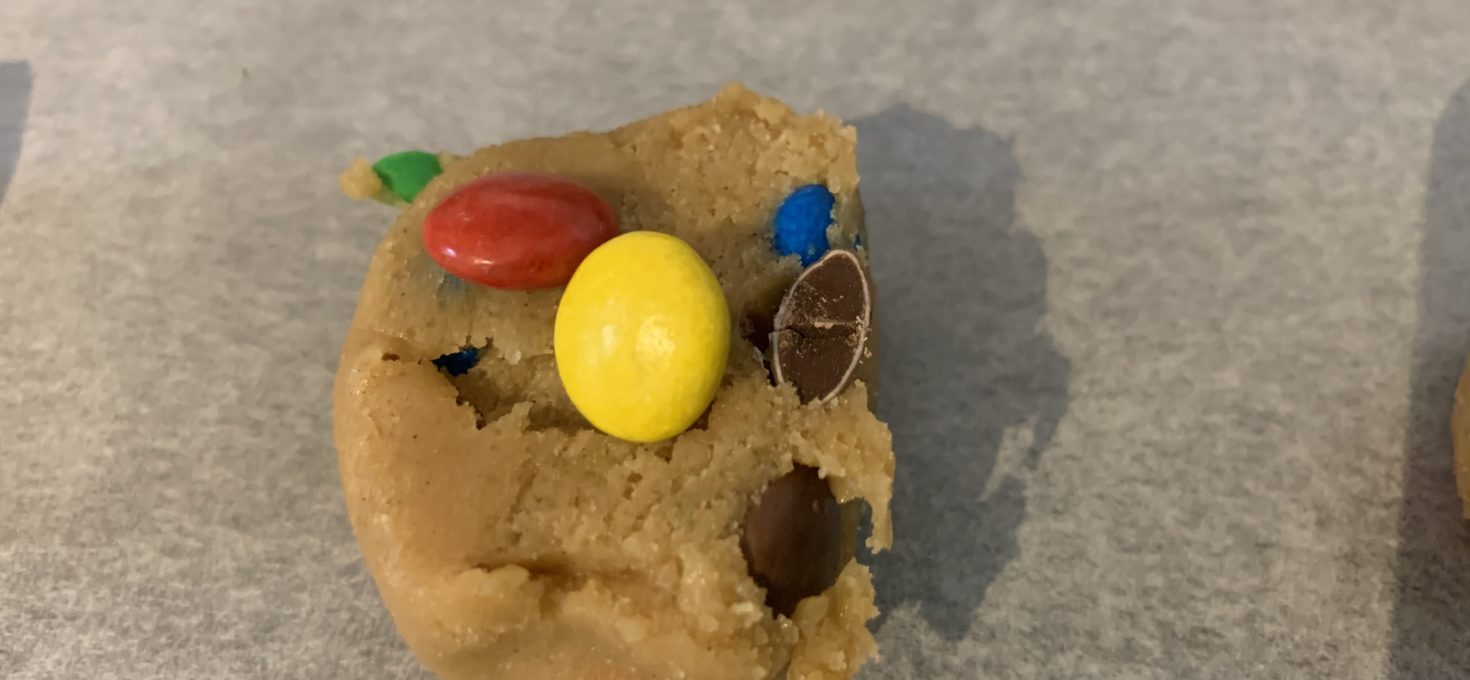 Cookies med m&m’s